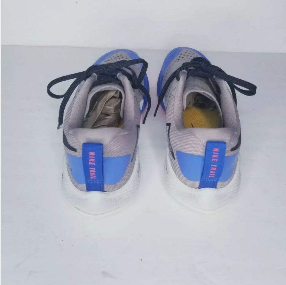 Nike Air Zoom Women's Sz 6.5 Terra Kiger 5 Trail Running Shoes Gray Blue - Picture 5 of 12